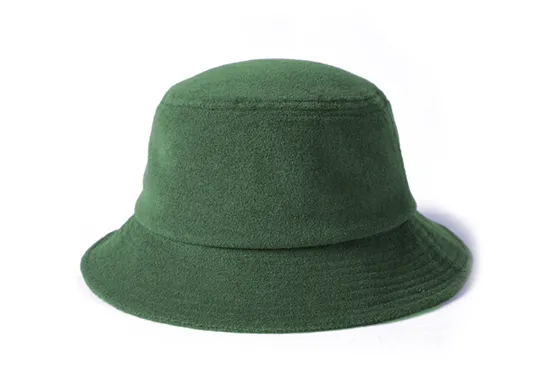 olive terry bucket hat