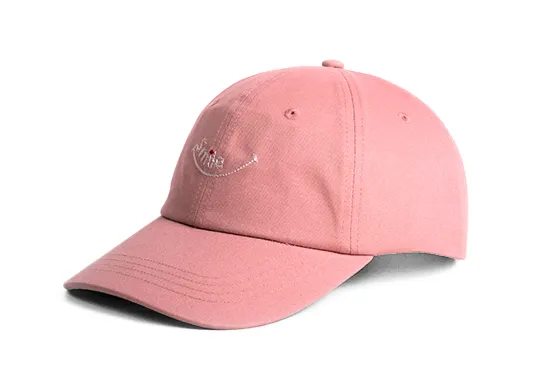 pink dad hat