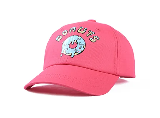 pink kids baseball cap