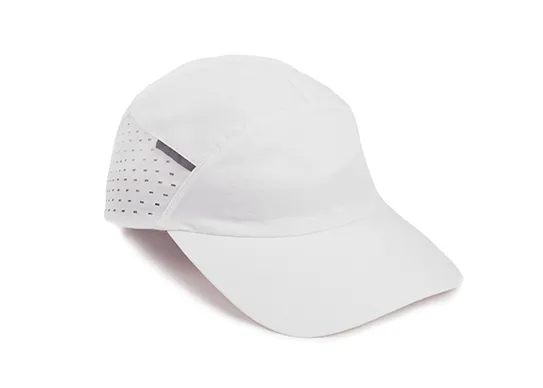 white nylon baseball cap