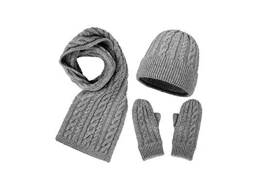 beanie and gloves set