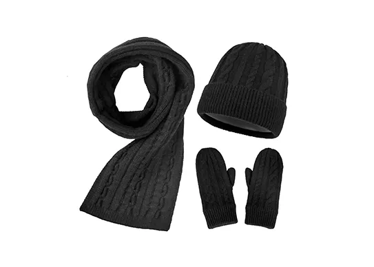 beanie and scarf set