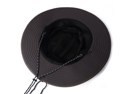 bucket hat with long string