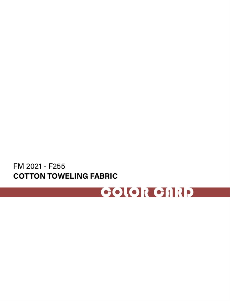 Toalha de algodão FM2021-F255