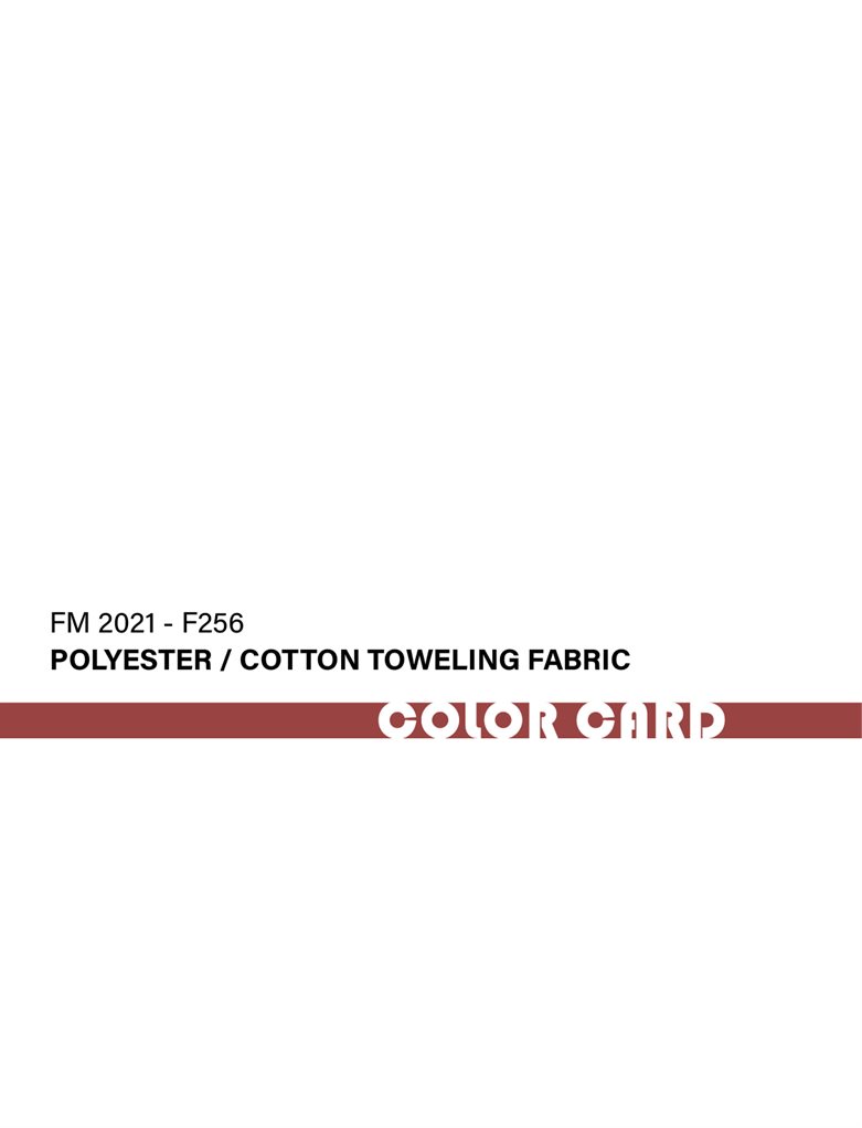 Toalha de algodão poliéster FM2021-F256