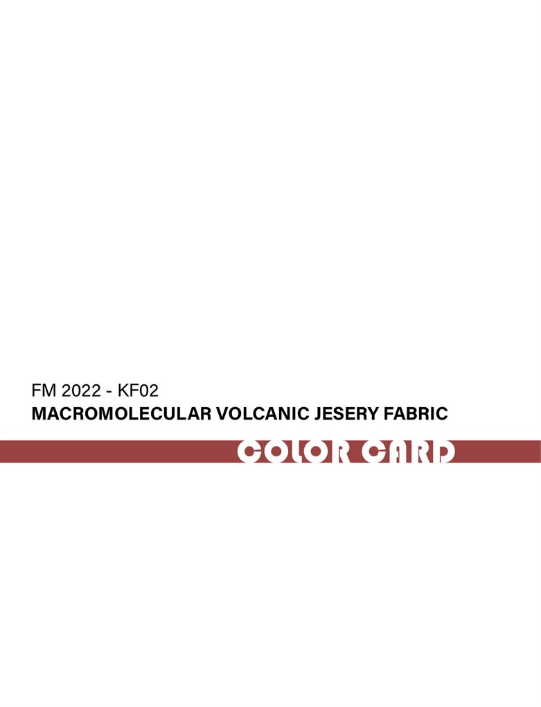 FM2022-KF02 Jesery Vulcânico Macromolecular