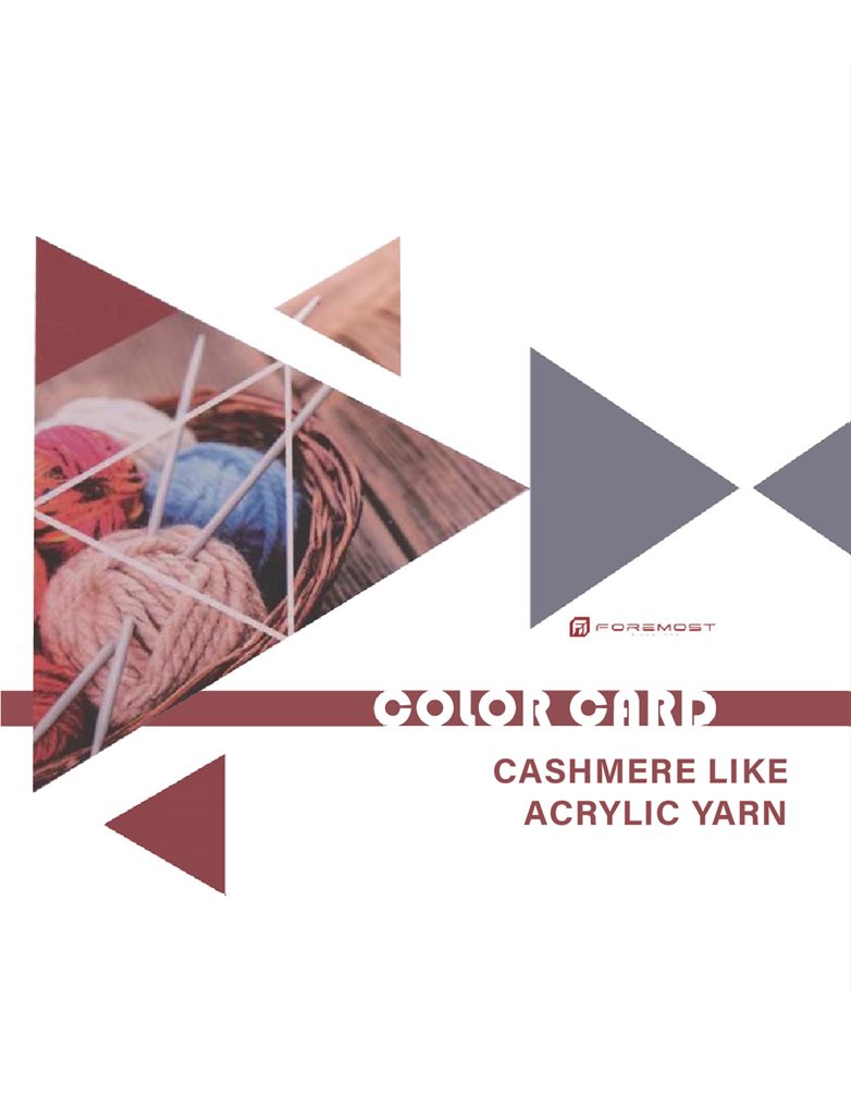Cashmere KF2021-AC009 como fios acrílicos