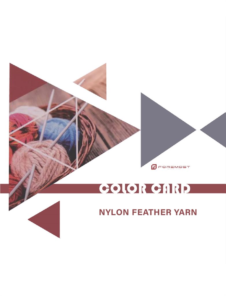 Fios de penas de nylon KF2021-NY008