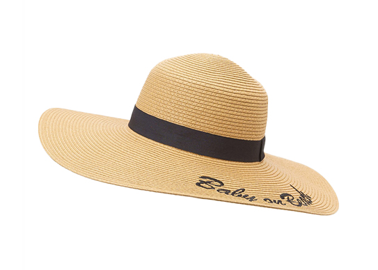 beach floppy sun hat embroidered