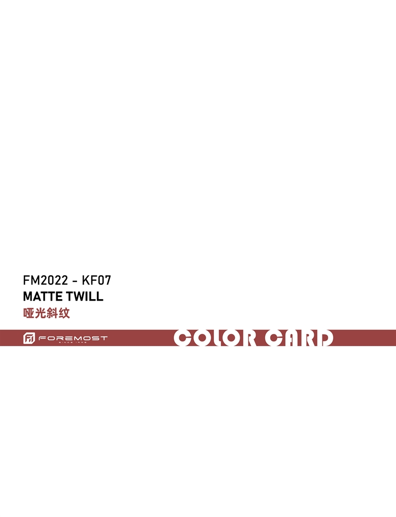 FM2022-KF07 Matte Twark